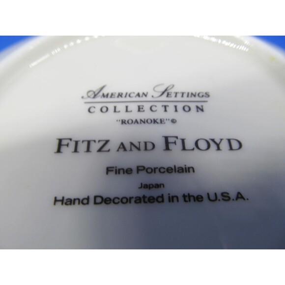 Fitz And Floyd Roanoke American Settings Collection Cup And Saucer - Picture 7 of 16